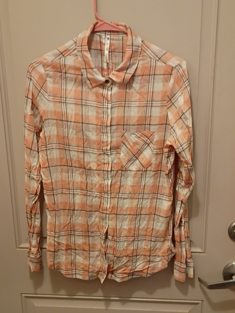 Kuhl Women's Peach Flannel Size M